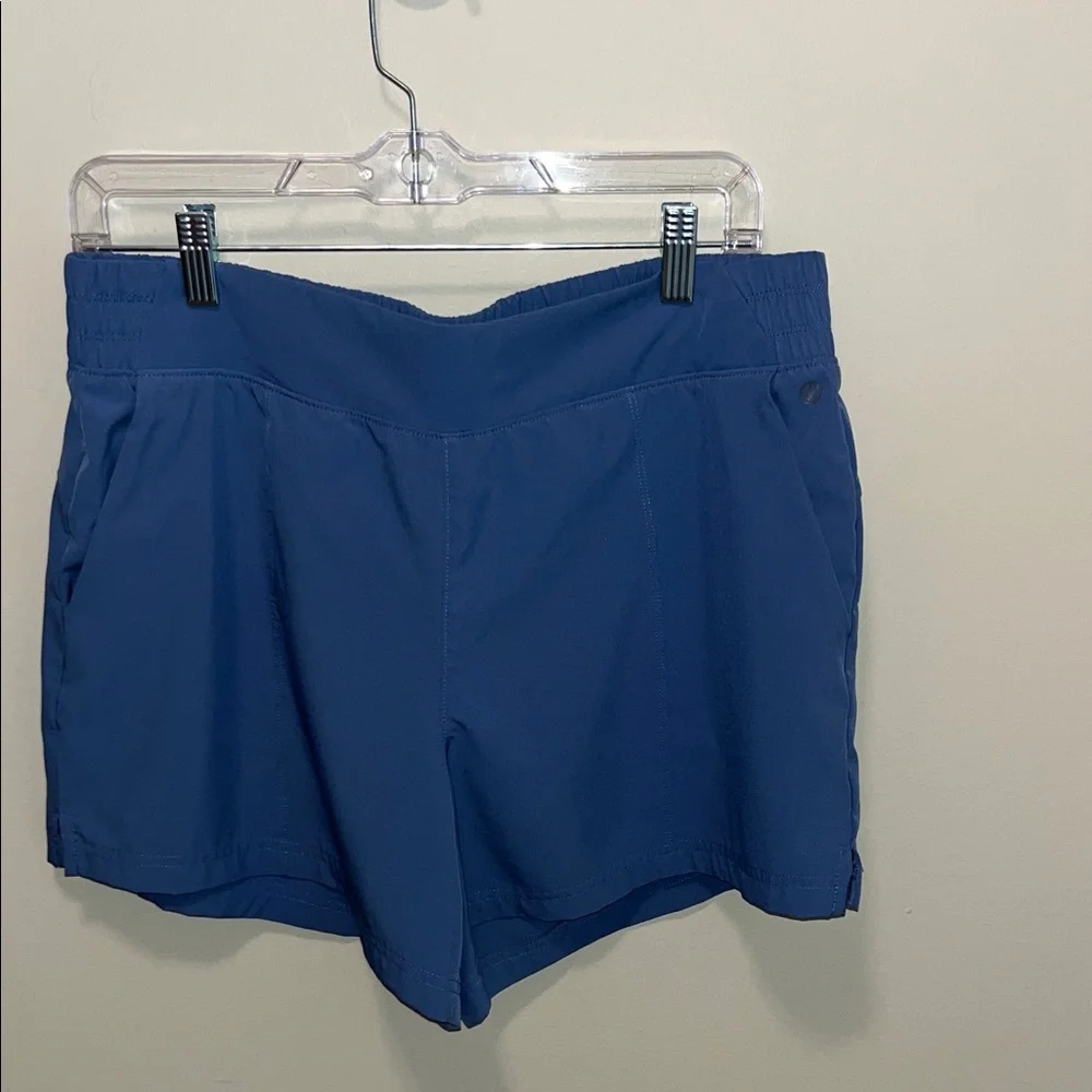 Apana Women's Athletic Blue Shorts - Picture 1 of 4